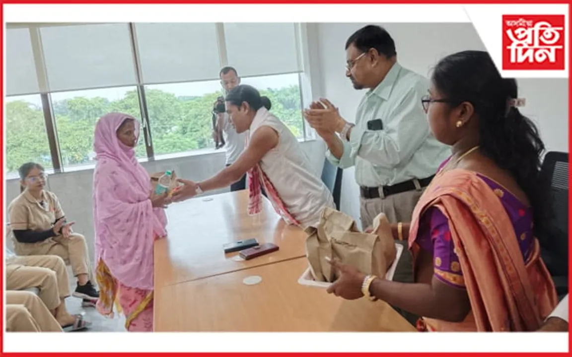 দৰং কৰ্কট কেন্দ্ৰত হেল্পিংহেণ্ডৰ পুষ্টিকৰ খাদ্য বিতৰণ...